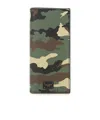 Dolce & Gabbana Patch Printed Wallet In Green