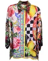 Dolce & Gabbana Patchwork Blouse (authentic Pre-loved) In Multi