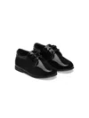 Dolce & Gabbana Patent-finish Brogues In Black