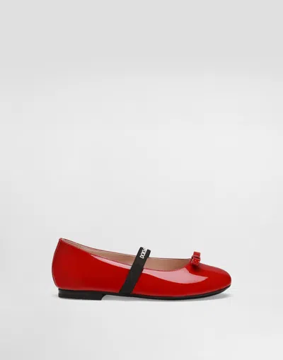 Dolce & Gabbana Ballerina In Blue