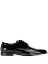 Dolce & Gabbana Leather Derby. In Black