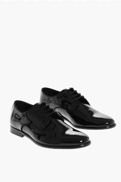 DOLCE & GABBANA Patent Leather GLOSSY Derby Shoes