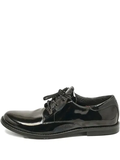 Pre-owned Dolce & Gabbana Patent Leather Lace-up Shoes