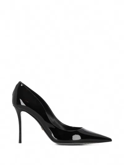 Dolce & Gabbana Patent Leather Pumps In Black