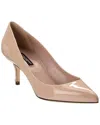 Dolce & Gabbana Patent Pump In Neutral