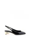 Dolce & Gabbana Jackie Slingback Pumps In Black
