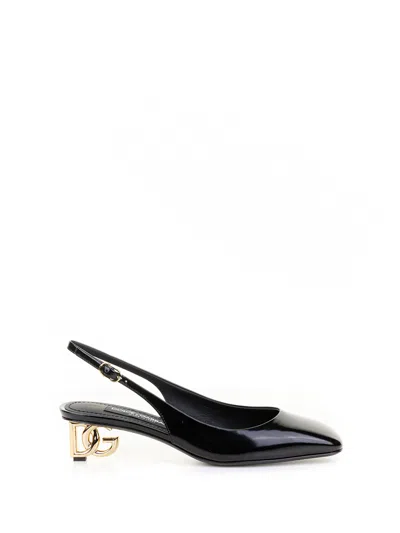 DOLCE & GABBANA DOLCE & GABBANA PATENT SLINGBACKS