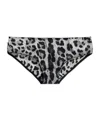 Dolce & Gabbana Pattern Briefs Pants In Black