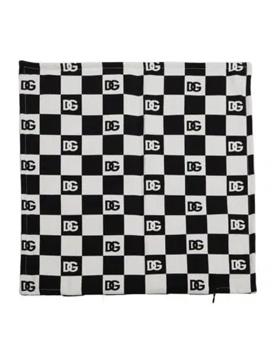 Pre-owned Dolce & Gabbana Pattern Print Pillow Sham W/ Tags In Multi