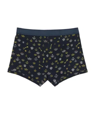 Dolce & Gabbana Pattern Printed Underwear In Black