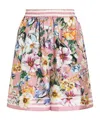 Dolce & Gabbana Pattern Shorts In Multicolor