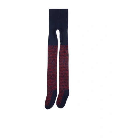 Dolce & Gabbana Pattern Socks In Black