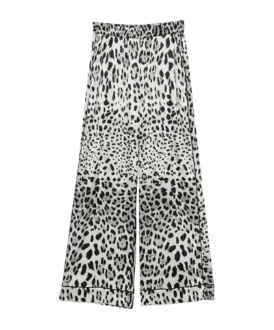 Dolce & Gabbana Patterned Casual Pants In Multi