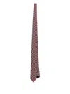 Dolce & Gabbana Patterned-jacquard Tie In Rot