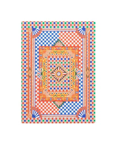 Dolce & Gabbana Patterned Notebook In Multi