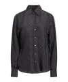 Dolce & Gabbana Patterned Shirts  Blouses In Black