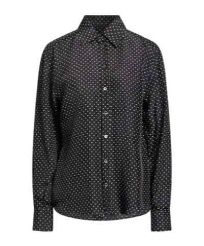 Dolce & Gabbana Patterned Shirts  Blouses In Black