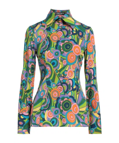 Dolce & Gabbana Patterned Shirts In Multi