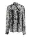Dolce & Gabbana Patterned Shirts In Grey