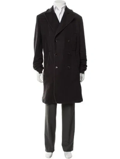 Pre-owned Dolce & Gabbana Peacoat In Black