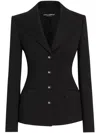Dolce & Gabbana Peak-lapels Blazer In Black