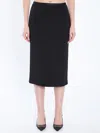Dolce & Gabbana Gabardine Virgin-wool Midi Skirt