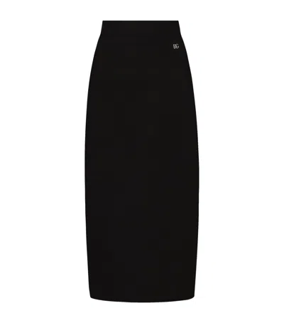 DOLCE & GABBANA PENCIL MIDI SKIRT