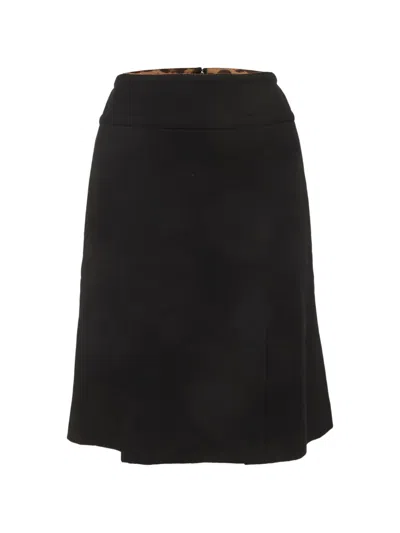 Pre-owned Dolce & Gabbana Pencil Mini Skirt In Black