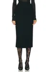 Dolce & Gabbana Pencil Skirt In Black