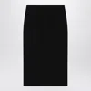 Dolce & Gabbana Wool Crepe Midi Pencil Skirt