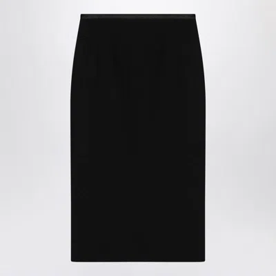 DOLCE & GABBANA DOLCE & GABBANA PENCIL SKIRT IN CRÊPE