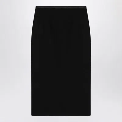 Dolce & Gabbana Pencil Skirt In Crêpe