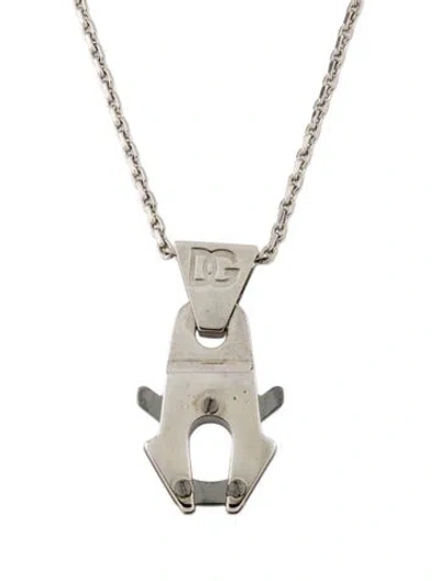 Pre-owned Dolce & Gabbana Pendant Chain Necklace, 24.5" In Multi