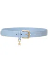 Dolce & Gabbana Dg Charm Belt In Blue