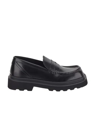 DOLCE & GABBANA DOLCE  GABBANA SQUARE TOE MOCASSINS