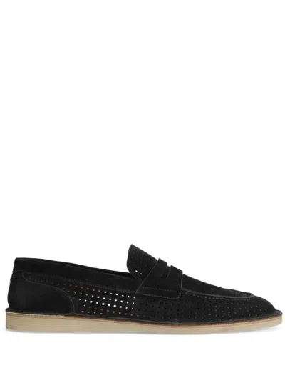DOLCE & GABBANA PERFORATED LOAFERS