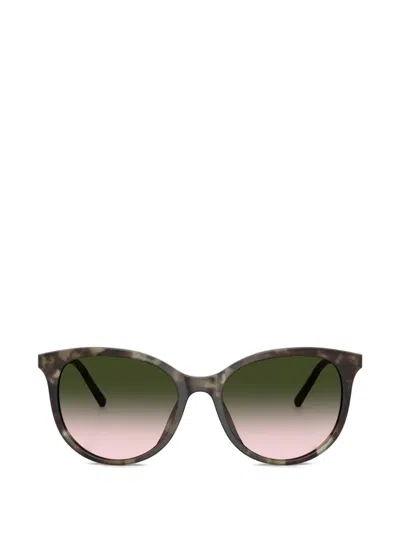 Dolce & Gabbana Phantos Gradient Sunglasses In Metallic