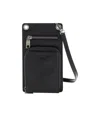 Dolce & Gabbana Phone Holder Wallet In Black