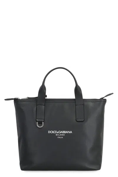Dolce & Gabbana Piccola Smooth Leather Tote Bag