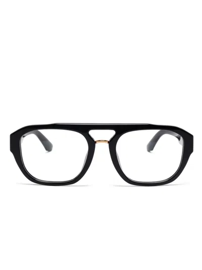 Dolce & Gabbana Pilot-frame Glasses In Black