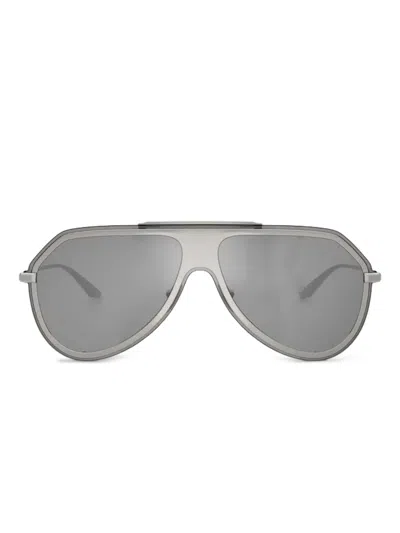 Dolce & Gabbana Pilot-frame Sunglasses In Gray