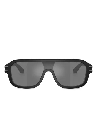 Dolce & Gabbana Pilot-frame Sunglasses In Black