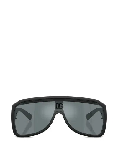 Dolce & Gabbana Pilot-frame Sunglasses In Black