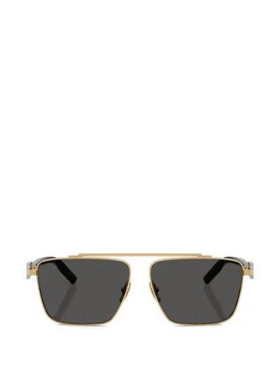 Dolce & Gabbana Pilot-frame Sunglasses In Green
