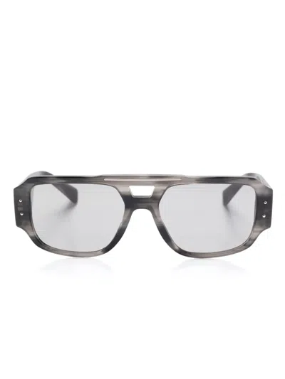 Dolce & Gabbana Pilot-frame Sunglasses In Grey