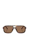 Dolce & Gabbana Pilot-frame Tortoiseshell Sunglasses In Pattern