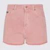 Dolce & Gabbana Short Pants Five Pockets In Pink