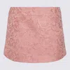 Dolce & Gabbana Pink Cotton Skirt In Pink