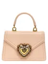 Dolce & Gabbana Pink Devotion Small Handbag In Pink