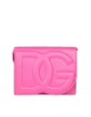 Dolce & Gabbana Pink Embossed Crossbody Bag Woman